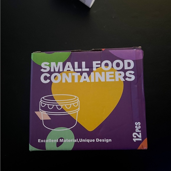 12 Small Food Containers - Picture 1 of 2